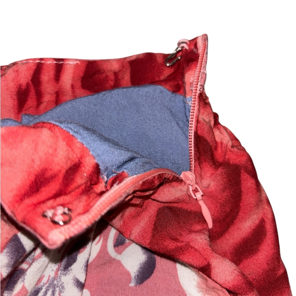 Anthropologie Comme Toi Lined Floral Skirt Size Small - Picture 5 of 6